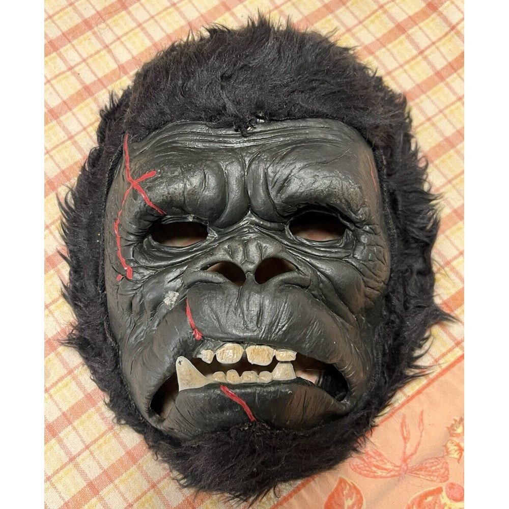2005 Universal Studios King‎ Kong Gorilla Mask Halloween Play Kids Playmates GUC